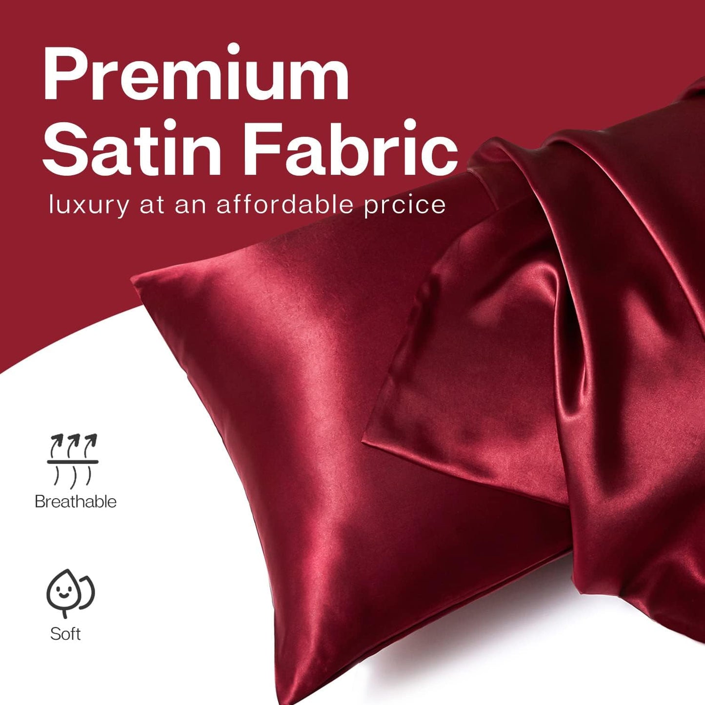 Satin Anti-Frizz Pillowcase
