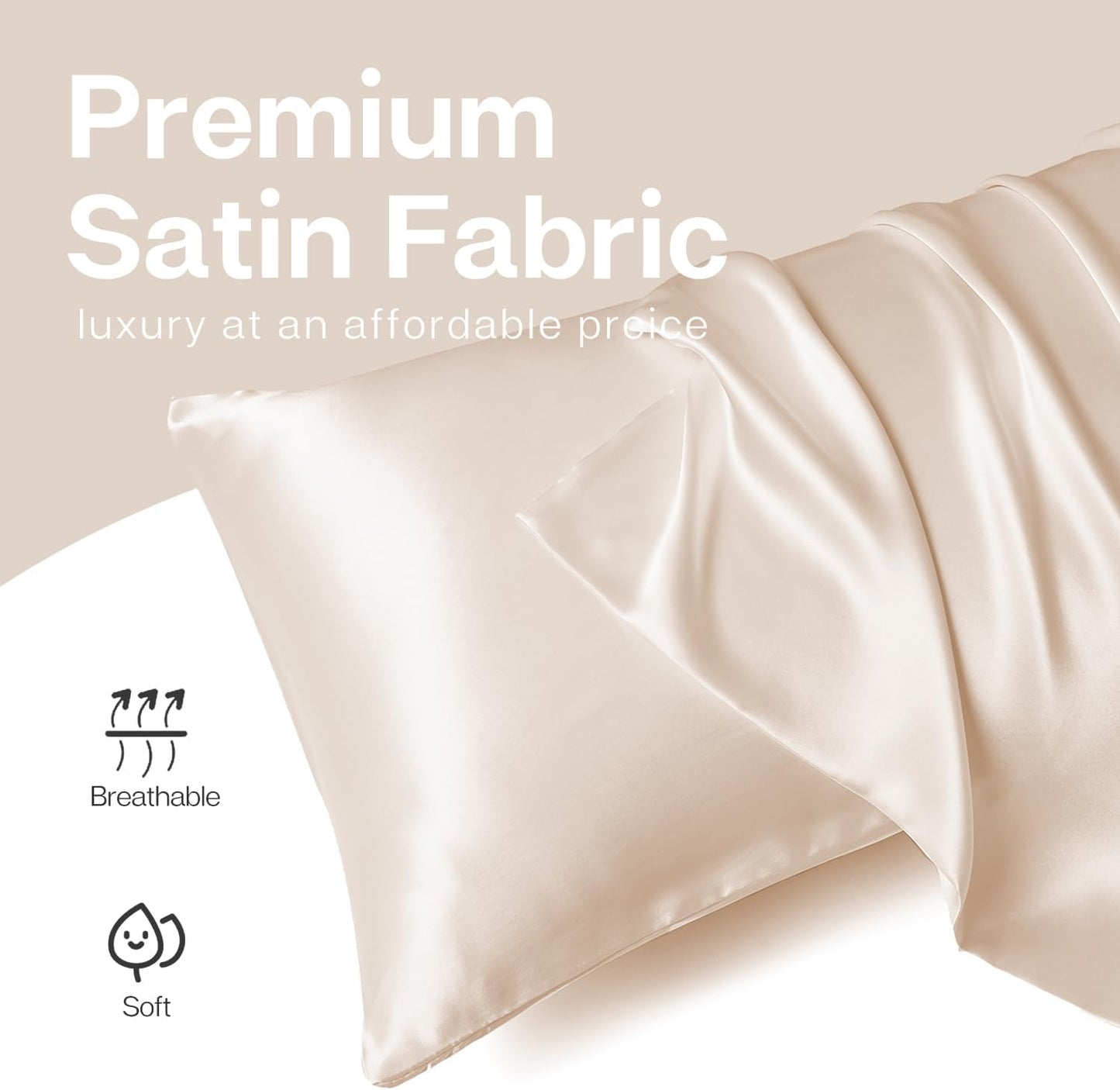 Satin Anti-Frizz Pillowcase