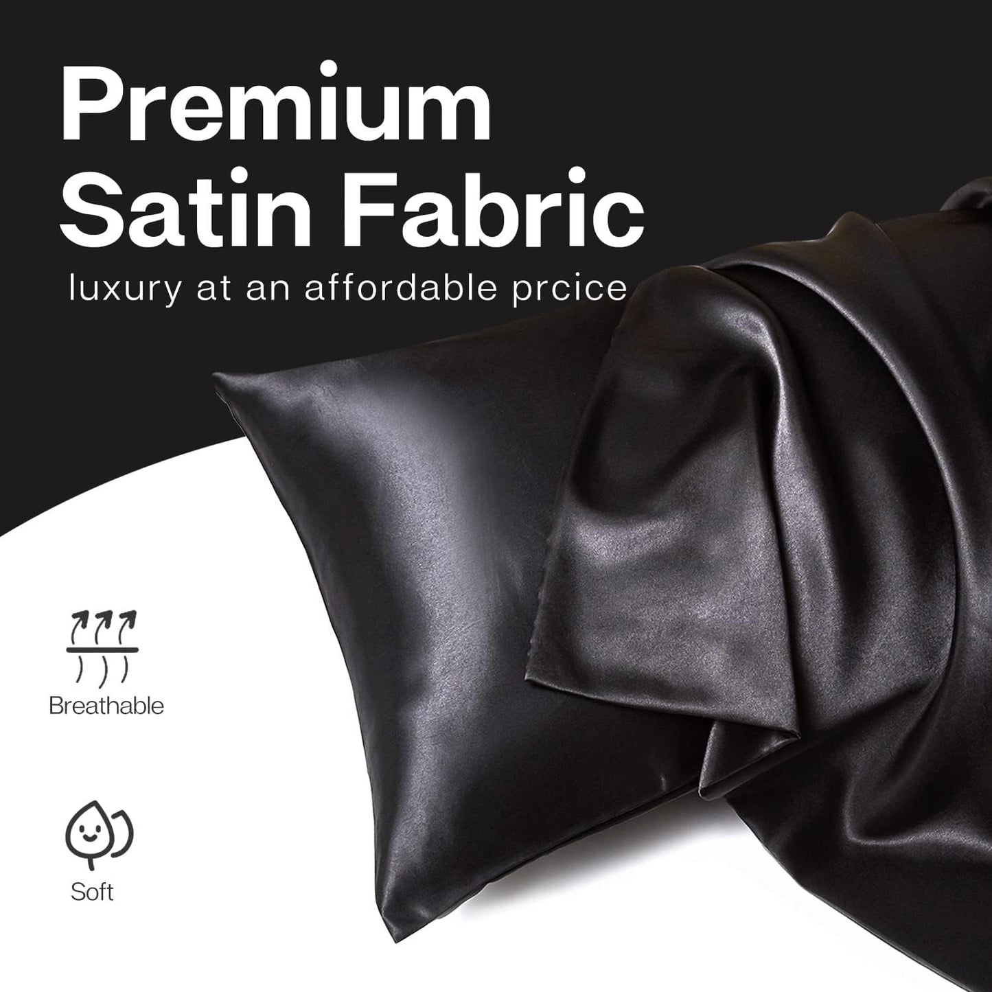 Satin Anti-Frizz Pillowcase