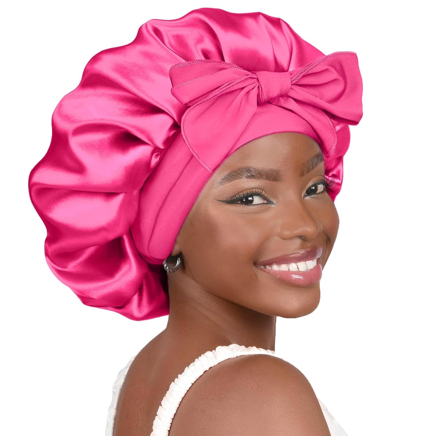 ANTI-FRIZZ SATIN BONNET
