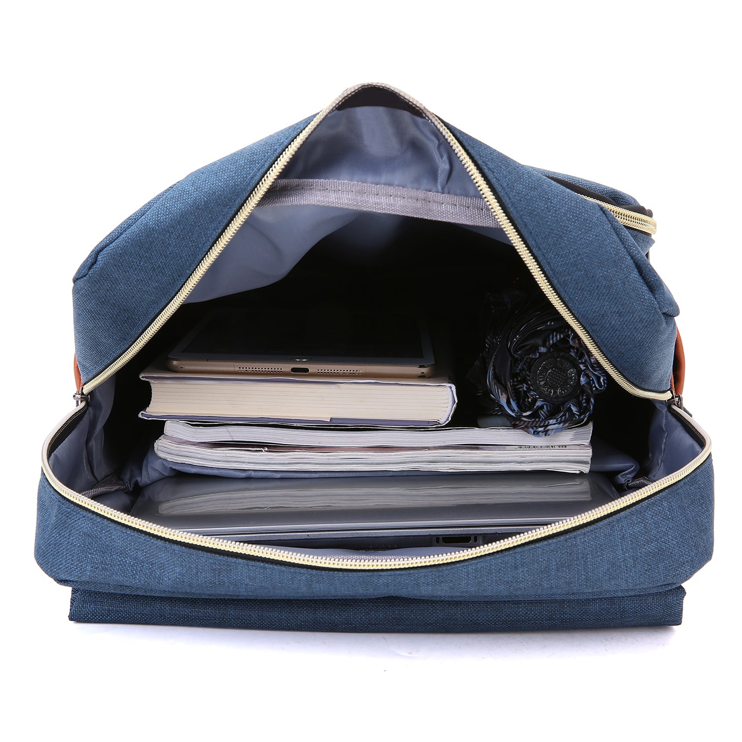 Business Slim Backpack - Blue