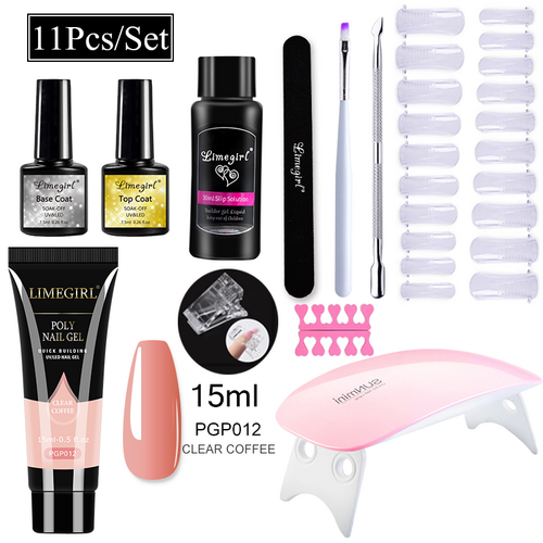 Limegirl Poly Nail Gel & Manicure Set