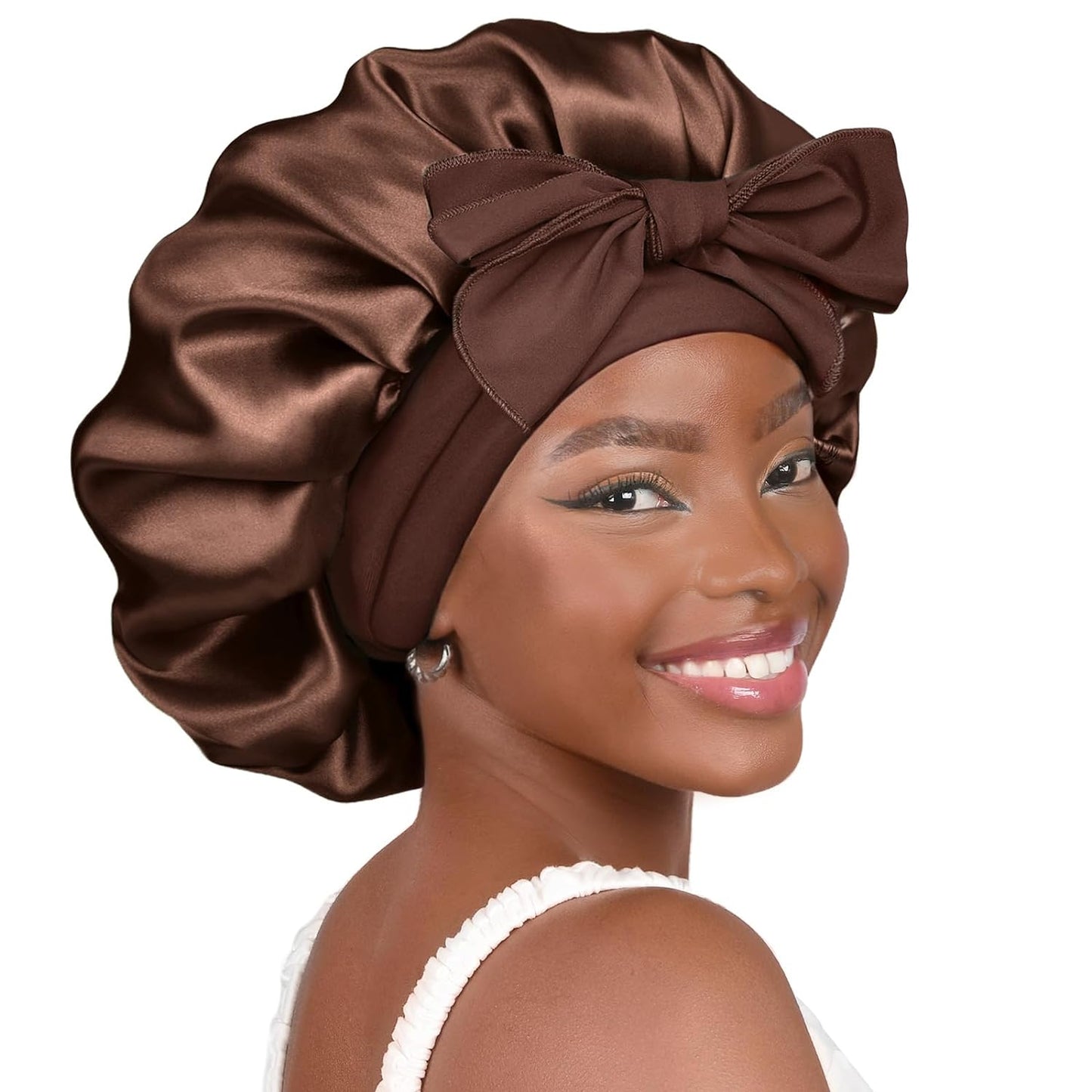 ANTI-FRIZZ SATIN BONNET