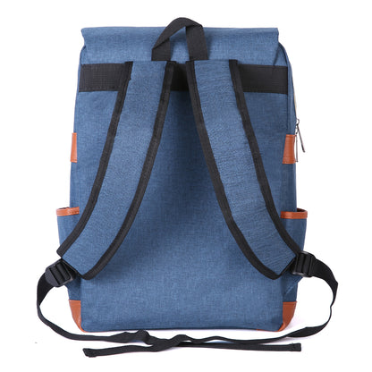 Business Slim Backpack - Blue