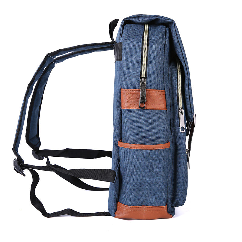 Business Slim Backpack - Blue