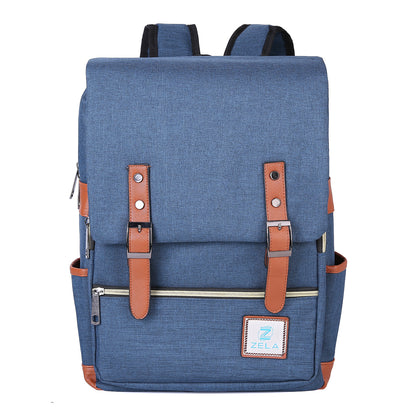 Business Slim Backpack - Blue