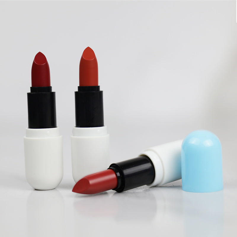 3 pcs Lipstick Portable Set Moisturizing Matte