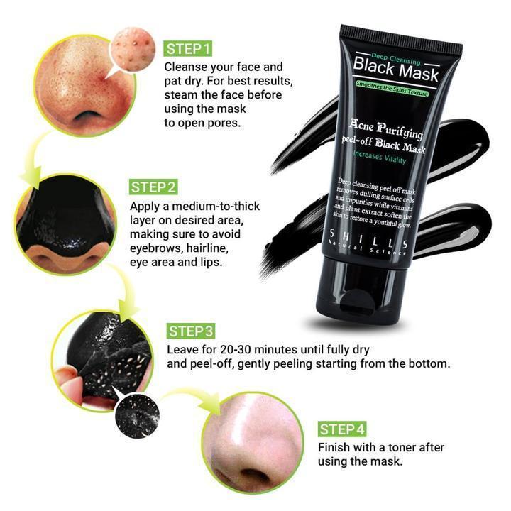 Black Mask - Blackhead Remover Peel Off Mask